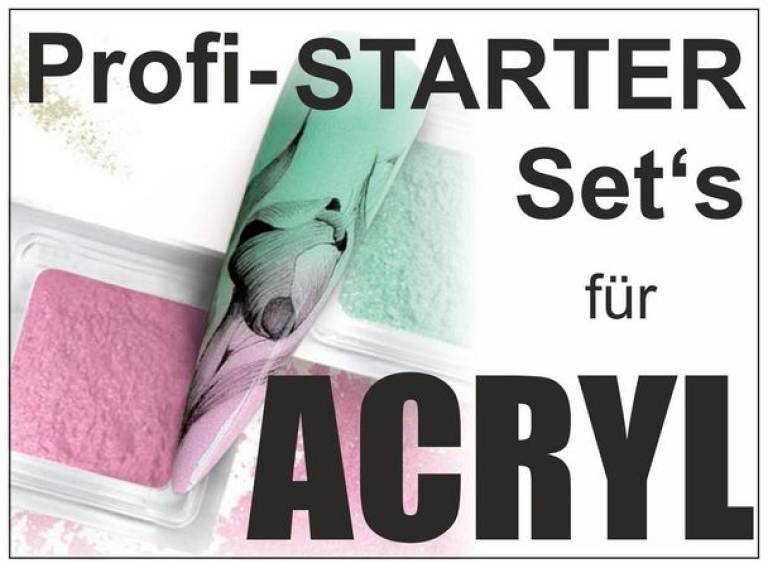 Professionelles Starter Set für Acryl